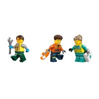 Lego City - Avion, autospeciala de service si aeroglisor in versiuni adaptate (60505) - 6