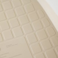 Saltea de infasat, Nattou, Softy, Moale, Utilizabil si fara husa, Design ergonomic, Spuma PU, 70x50x10 cm, Fara BPA, 0 luni+, Beige - 6