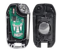 Cheie auto completa Techstar pentru Peugeot Citroen, 3 butoane, HU83, 433MHz, cu chip ID46, telecomanda inclusa - 2