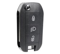 Cheie auto completa Techstar pentru Peugeot Citroen, 3 butoane, HU83, 433MHz, cu chip ID46, telecomanda inclusa - 4