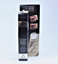 Corector rezistent la apa Lady Model Bye Under Eye, 102 Creamy Natural, 20 ml - 4