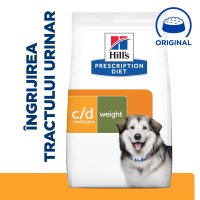 HILL'S Prescription Diet c/d Urinary + Weight Care + Metabolic, Pui, dietă veterinară câini, hrană uscată, afecțiuni urinare și metabolice HILL'S Prescription Diet c/d Urinary + Weight Care + Metabolic, Pui, dietă veterinară câini, hrană uscată, sistem u - 9