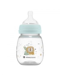 Biberon Kikkaboo Savanna Mint 180ml cu gat larg si tetina anti-colici din silicon,fara bpa,recomandat de la nastere - 3