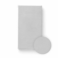 Cearsaf cu elastic Bocioland pentru patut, 100% bumbac jersey, 120x60 cm, Grey - 1