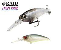 Vobler Raid Level Shad SU 034 Neon Shad - 5.3cm, 4.3g pentru Pescuit Răpitori - 1