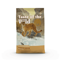 TASTE OF THE WILD Canyon River, Păstrăv și Somon, hrană uscată fără cereale pisici, 2kg - 5