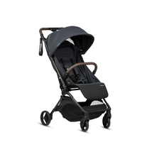 Carucior pentru copii Tutis Noordi Sia Baltic Blue carbon, 5.9 kg, compatibil avion, accesorii incluse, greutate admisa 22 kg - 5