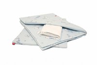 Lenjerie de pat pentru copii 4 piese Ursuletul Martinica albastru 60x120 cm 110x125 cm - 5