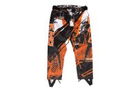 Pantaloni KIMO Kids BRO Motocross cu aparatori, portocalii pentru micii pasionati de motocross - 1