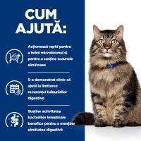 HILL'S Prescription Diet Gastrointestinal Biome, Pui cu Legume, dietă veterinară pisici, conservă hrană umedă, sistem digestiv, 82g - 2