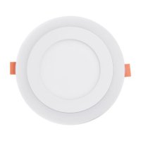 Aplica Bicolora 15W Led MAT  incastrabila in tavan fals rigips - 1