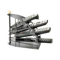 Suport cu 4 rafturi pentru telecomenzi 20x11x20cm - 1