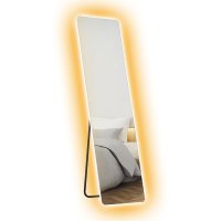 Oglinda HOMCOM cu LED-uri, control tactil, reglabila, fara rama, 40 x 150 cm - 1
