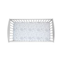 Cearceaf din bumbac pentru patut 120x60 cm Bloom Sleepee - 2