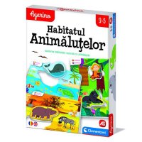 Joc educativ Clementoni Agerino - Habitatul animalutelor, romana si engleza - 1