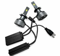 Set 2 Becuri LED Auto V88R H7 380W 23000LM CANBUS 6000K - 1