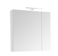 Oglinda cu iluminare LED, SERENA, alb, 70x68 cm - 1