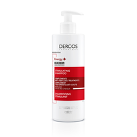 Sampon energizant impotriva caderii parului cu Aminexil Dercos Energy+, 400 ml, Vichy - 1