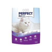 PERFECT SILICAT, Lavanda, așternut igienic pisici, granule, silicat, neaglomerant, neutralizare mirosuri, 7.6l - 2