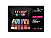 SensoPro All In One Diva Makeup Palette, 78 Shades - 2