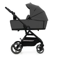 Carucior pentru copii 3 in 1 Kinderkraft Yoxi Moonlight Grey 0-22 kg, cadru din aluminiu, accesorii incluse - 6