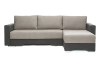 Colțar Extensibil CESAR, cu ladă de depozitare, șezlong interschimbabil, 247x160x85 cm - Outlet - 1