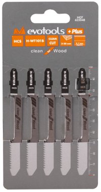 Set 5 Panze pentru Ferastrau Pendular H-WT101D - 100 mm - 2