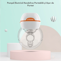 Pompa de san electrica Qova, hands-free si portabila, 3 moduri, 9 niveluri de aspiratie, anti-reflux - 3
