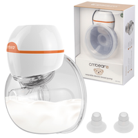 Pompa de san electrica Qova, hands-free si portabila, 3 moduri, 9 niveluri de aspiratie, anti-reflux - 9