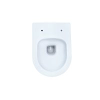Vas WC Suspendat Rimless Supreme 49 cm cu Capac Softclose Alb Lucios - 2