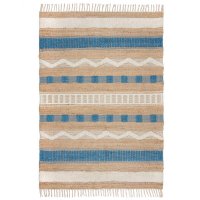 Covor Medina Jute Albastru 120x170 cm, Flair Rugs - 4