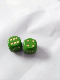 Zaruri din lemn - 16mm, set 2 bucati - 1