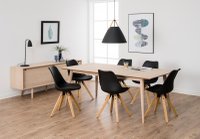 Bufet Century din stejar deschis, 180 x 45 x 71 cm - 4