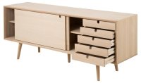 Bufet Century din stejar deschis, 180 x 45 x 71 cm - 7