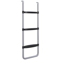 SPORTNOW Scară Acces Trambulină 3 Trepte sau 2 Trepte Late Capacitate 120kg 97x32cm | Aosom Romania - 1