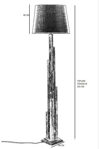 Lampadar Kule Maro Negru - 5