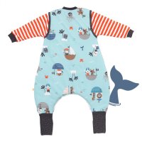 Sac de dormit cu picioruse si maneca lunga detasabila Pirate 100 cm + manseta 2.5 Tog - 2