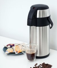 Termos ALWAYS inox interior si exterior cu pompa 3,5L - 3