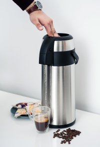 Termos ALWAYS inox interior si exterior cu pompa 3,5L - 7