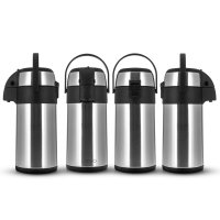 Termos ALWAYS inox interior si exterior cu pompa 3,5L - 4