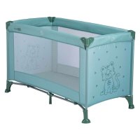 Patut pliant, FreeON, Nap, Cu un nivel, 120x60 cm, Green - 1