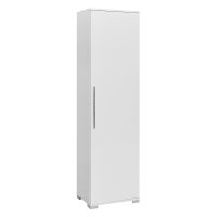 Dulap Diamond1 Alb Lucios - 50x35x187 cm pentru Organizare Eleganta - 1