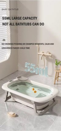 Cadiță Pliabilă pentru Copii Little Mom cu Termometru Digital și Hamac Ergonomic, 84 x 50 x 24 cm, Gri - 7