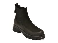 Ghete negre GRYXX, model 102953, din nabuc pentru sezonul rece - 1