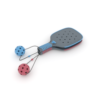 Set multifunctional Chillafish Pickli cu rachete si mingi - 12