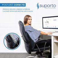 Perna ortopedica lombara completa Suporto Neagra - 3