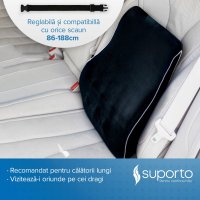 Perna ortopedica lombara completa Suporto Neagra - 4