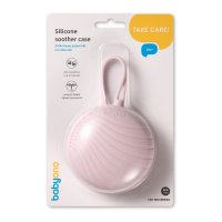 Husa de protectie din silicon pentru suzeta Babyono Roz - 4