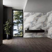 Gresie portelanata rectificata Mj White  60X120  lucioasa - 4