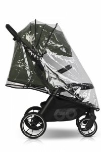 Carucior 2 in 1 pentru copii Easy Go Zoya Jungle cu pliere automata Dual Fold, pana la 22 kg, copertina XXL, pozitie de somn si spatar inalt - 4